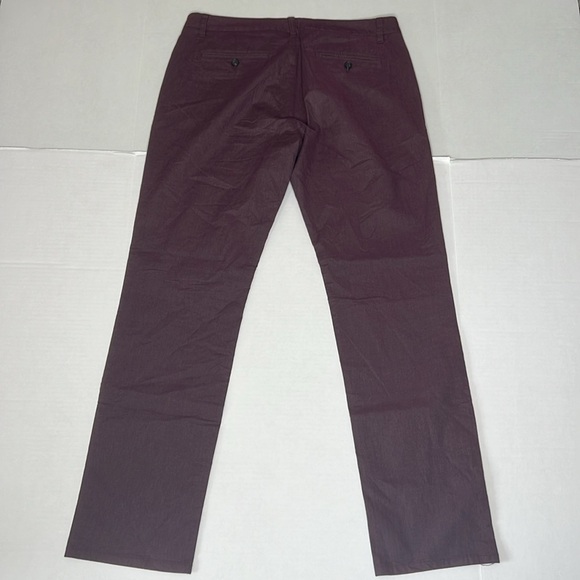 Bonobos Men's Red Plum Slim Fit Stretch Cotton Chino Dress Pants Size 34/32 - Picture 4 of 4